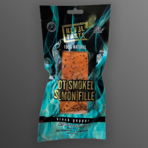 Hot Smoked Salmon Fillet Red Pepper & Garlic