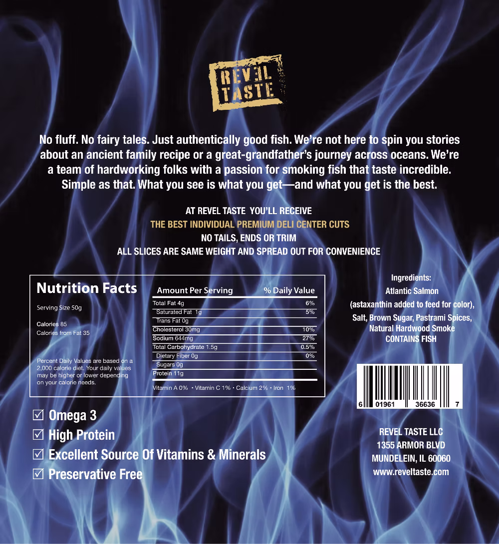 Lox Norwegian Style / Central Cuts / Pastrami - Image 2