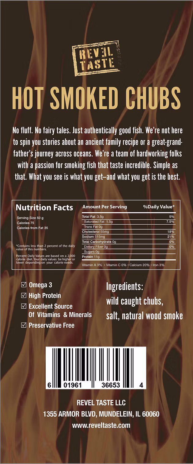 Hot Smoked Chubs - Image 2