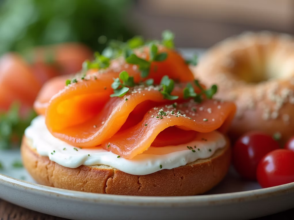 An amazing all natural lox